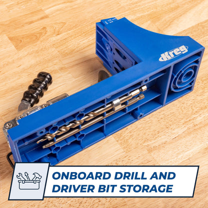 KREG K4 Pocket Hole Jig - Adjustable Drill Guides for Strong Joints