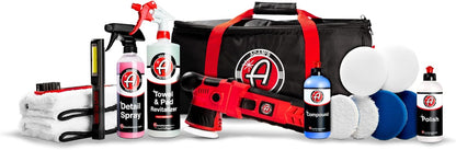Car Polisher Kit (10 Item) - Professional Dual Action Polisher for Car Detailing - Paint Correction, Waxer Buffer DA Polisher - Variable Speed Car Polisher System