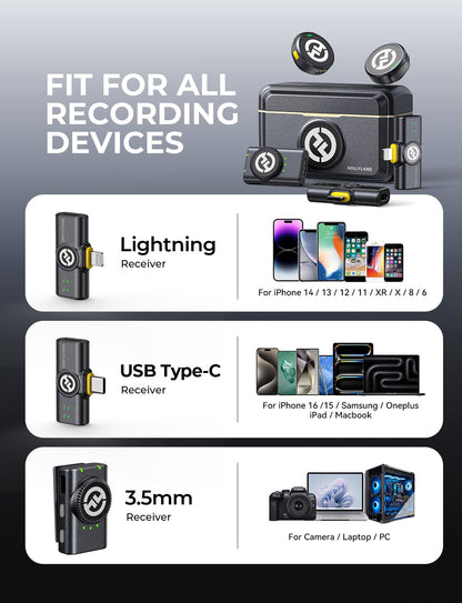 HOLLYVIEW Hollyland Lark M2 Wireless Microphone System