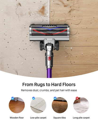 IXLION Cordless Vacuum Cleaner - Powerful, Lightweight HEPA Stick