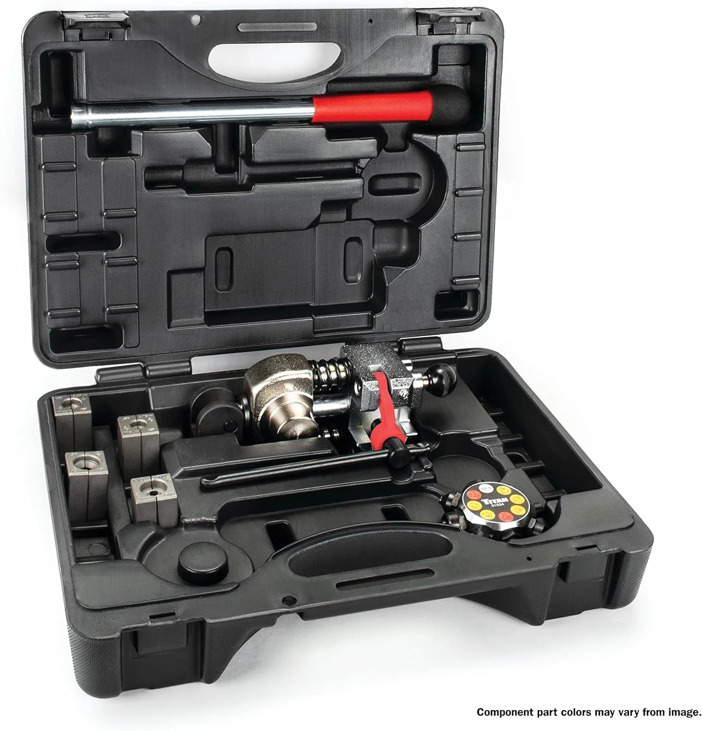 Professional Single, Double, and Bubble Flaring Tool Set, Black