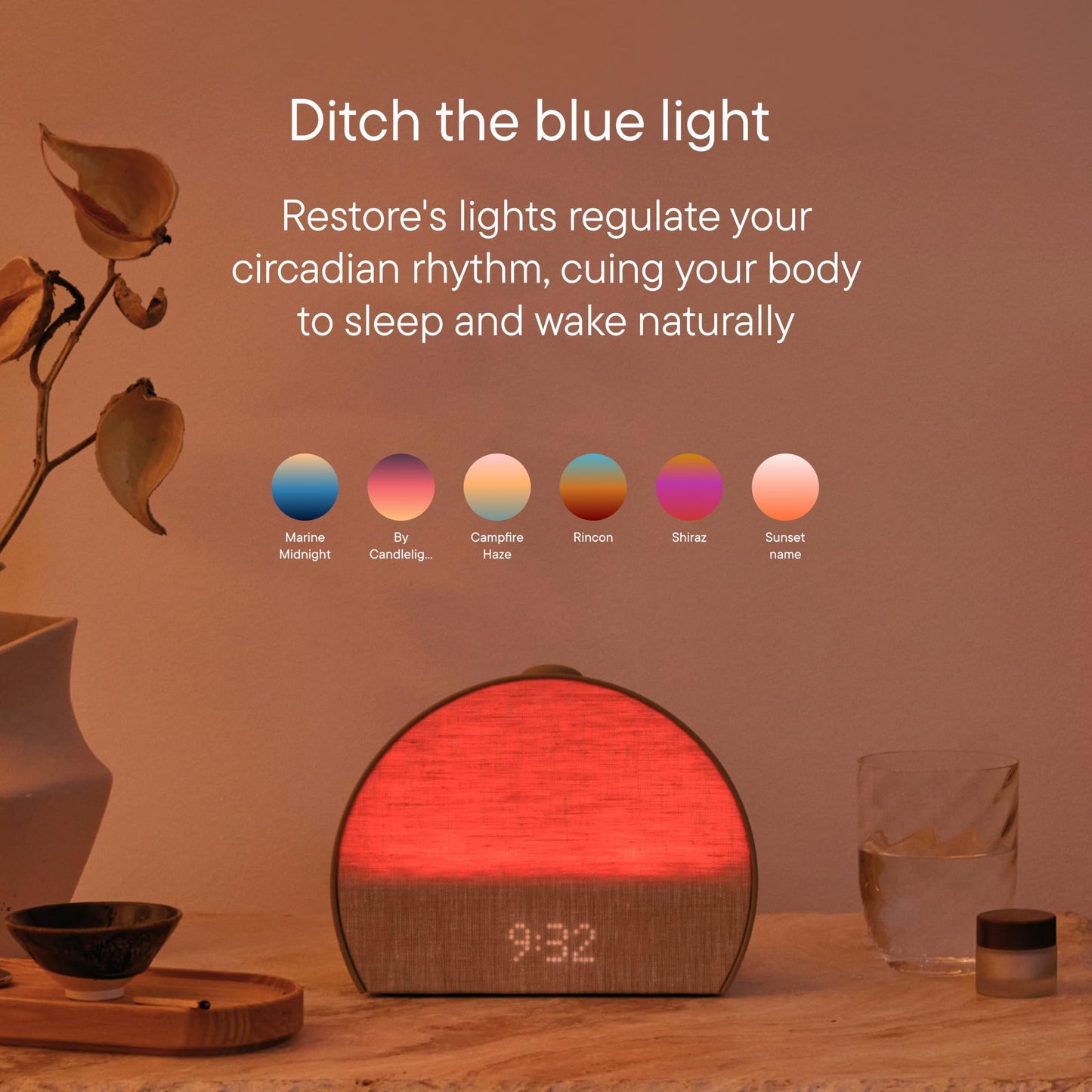 HATCH BABY Hatch Restore 3 Smart Sunrise Alarm Clock & Sound Machine