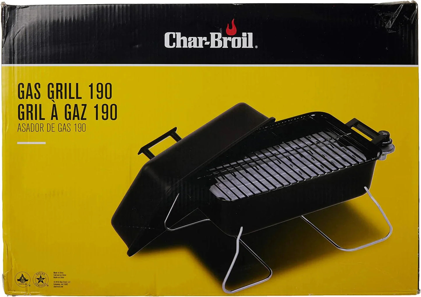 Char-Broil Portable Convective 1-Burner Stainless Steel Propane Gas Grill - 465133010