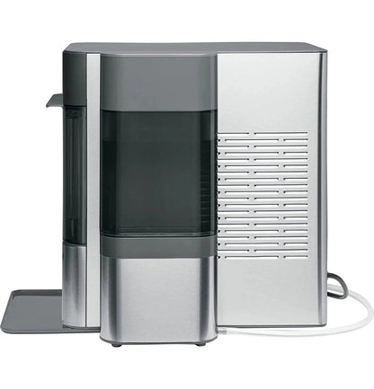 Countertop Nugget Ice Maker | Ice Machine with WiFi Connectivity | Smart Home Kitchen Essentials | Black Stainless