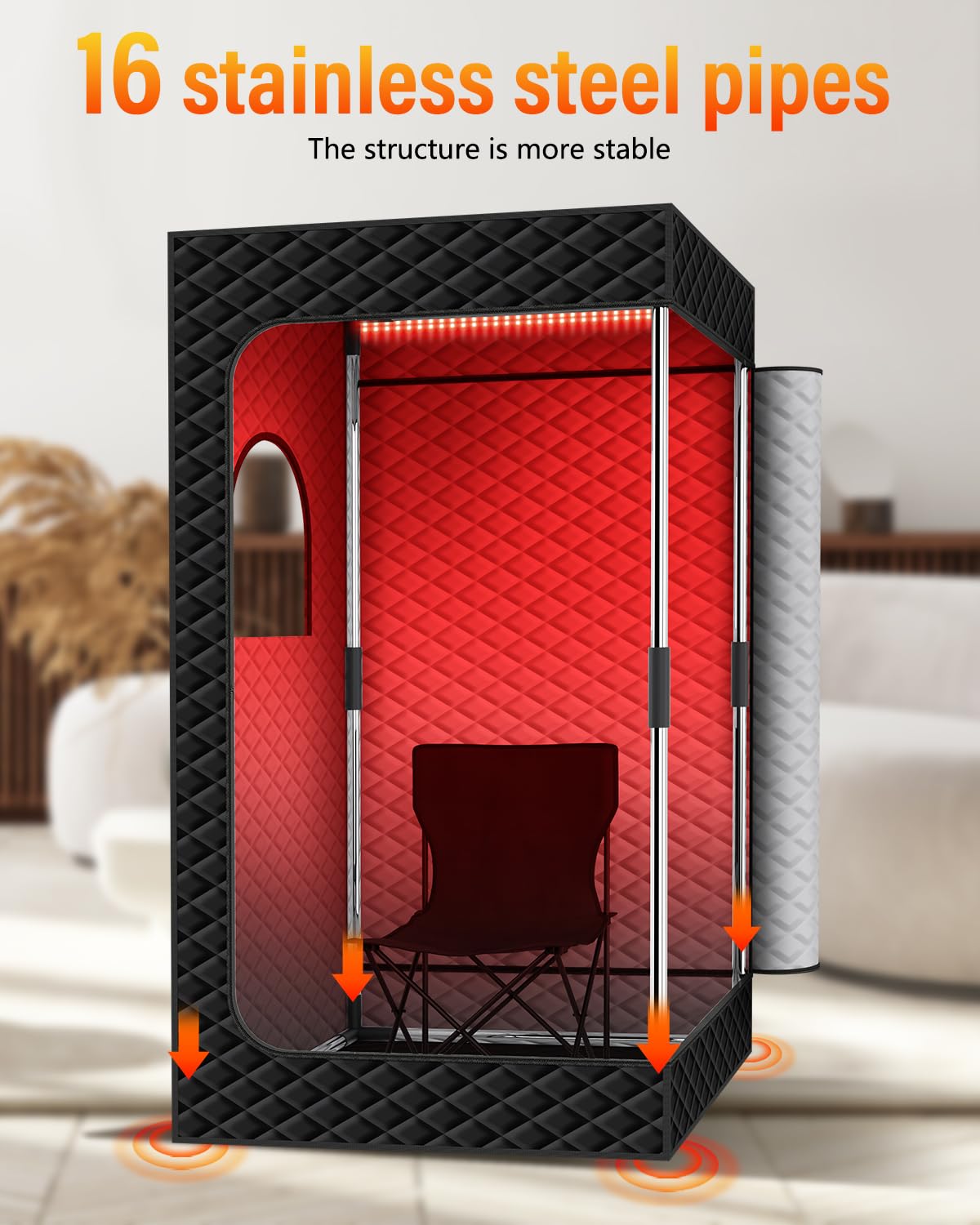 KASUE Portable Steam Sauna Tent - Infrared Home Spa