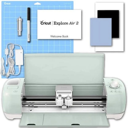 Cricut Explore Air 2 Machine Bundle Beginner Guide, Tool Kit, Vinyl Pack, Designs & Project Inspiration