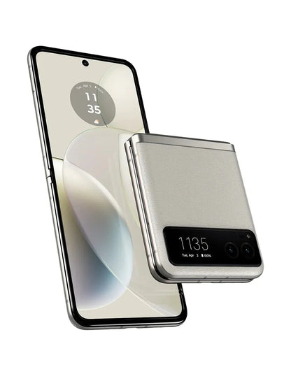 Motorola razr | 2023 | Unlocked | Made for US 8/128 | 32MP Camera | Vanilla Cream, 73.95 x 170.82 x 7.35mm