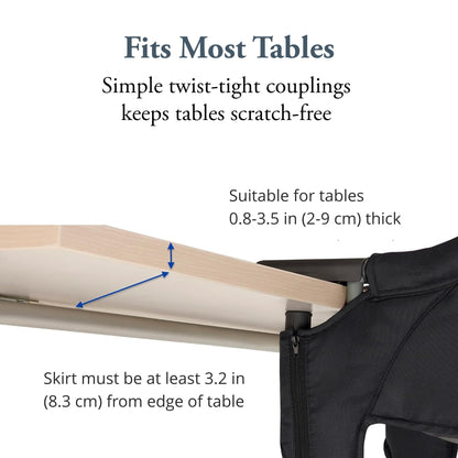 INGLESINA Fast Table Chair with Tray - Portable Baby High Chair