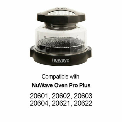 NuWave Oven Pro Plus Replacement Dome – Durable Polycarbonate, Dishwasher Safe, Genuine Manufacturer Part