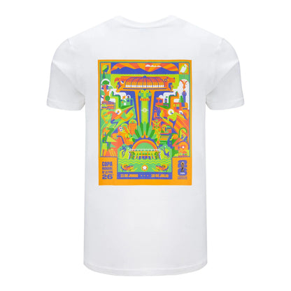 FIFA World Cup 2026™ Mexico City Poster White T-Shirt - Unisex