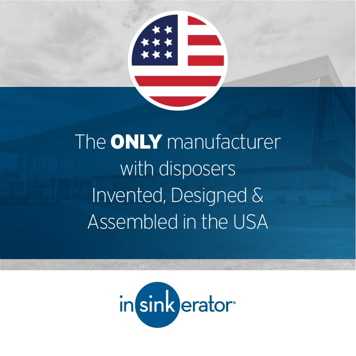 INSINKERATOR InSinkErator Badger 5 Garbage Disposal, 1/2 HP