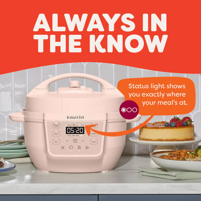 INSTANT POT 4QT RIO Mini 7-in-1 Multi-Cooker & Pressure Cooker