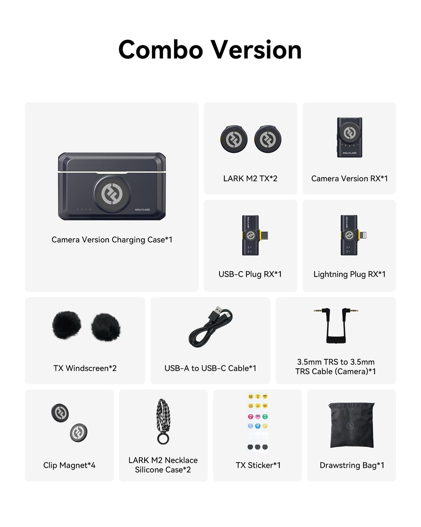 HOLLYVIEW Hollyland Lark M2 Wireless Microphone System