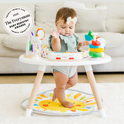 MOVE2PLAY 4-in-1 Montessori Baby Activity Center with Toys