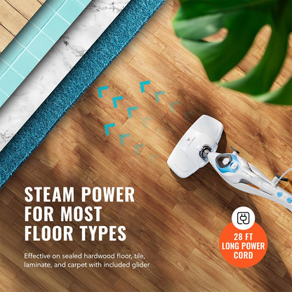 PURSTEAM WORLD'S BEST STEAMERS PurSteam 10-in-1 Steam Mop for Tile & Hardwood Floors