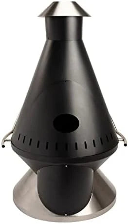 COH-600 Propane Fire Pit, Patio Heater with Tip-Over Safety Switch, 8 lbs. Lava Rocks Included, 31" x 31" x 48"