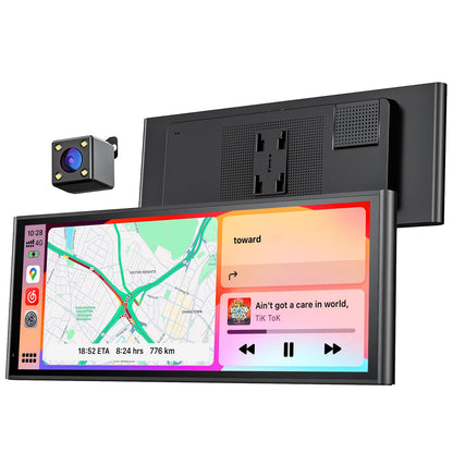 KRUNIA 9.26" Wireless CarPlay Screen with Bluetooth & GPS