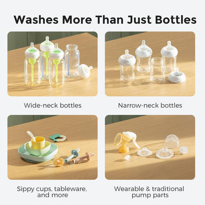 MOMCOZY KleanPal Pro Baby Bottle Washer & Sterilizer