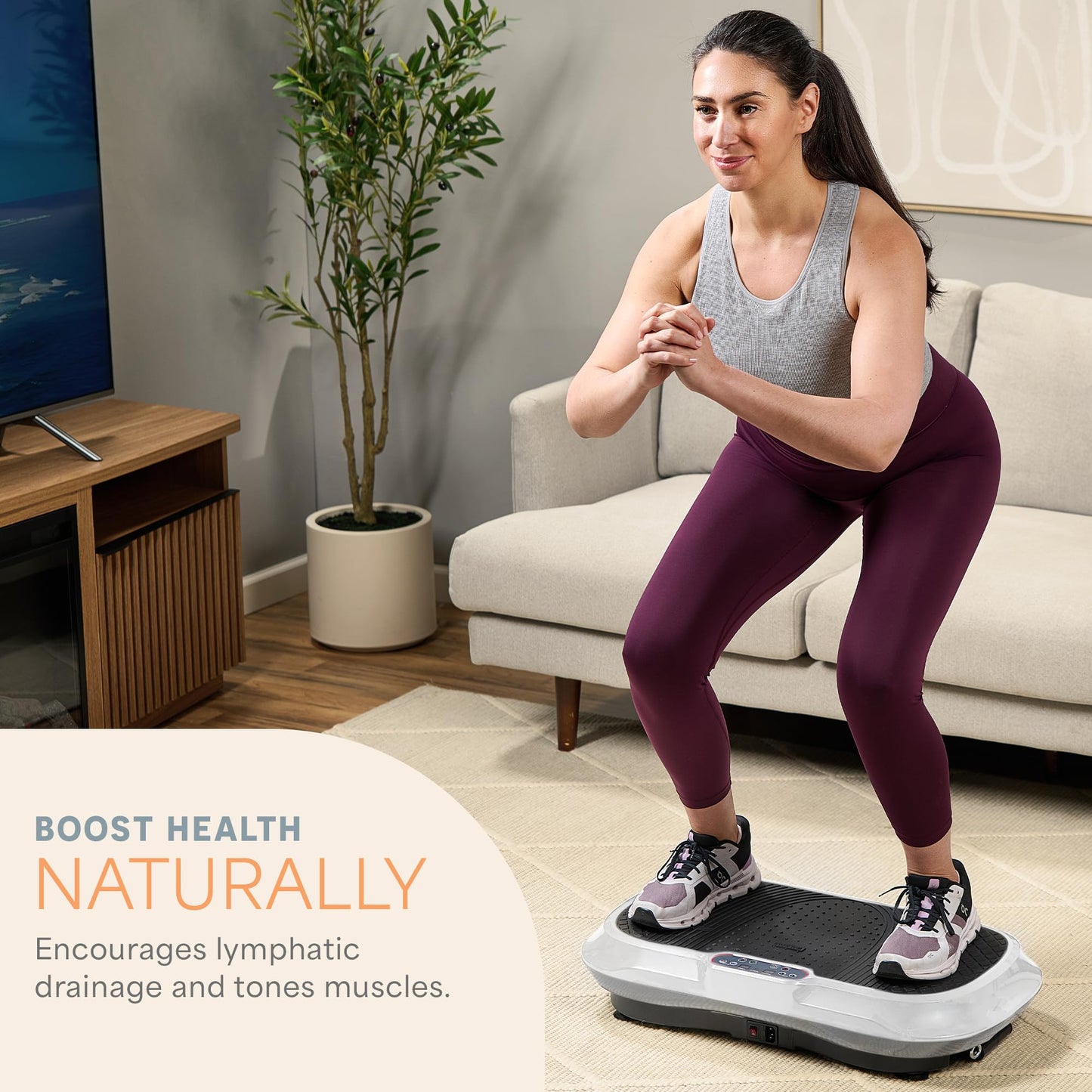 LIFEPRO Waver Vibration Plate Exercise Machine for Fitness