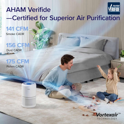 LEVOIT Core300S-P Air Purifier: HEPA, Smart WiFi, Quiet