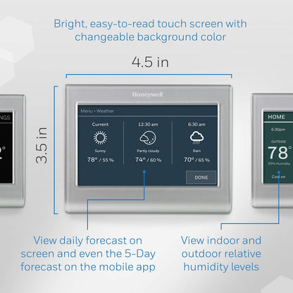 HONEYWELL HOME RTH9585WF1004 Wi-Fi Smart Thermostat - 7 Day Programmable