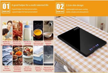 Electric heating tray 22.8x15 buffet server food heating tray electric heating tray