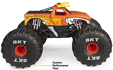 Monster Jam, Official Mega Grave Digger All-Terrain Remote Control Monster Truck with Lights sgtnighsdesigns