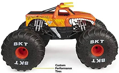 Monster Jam, Official Mega Grave Digger All-Terrain Remote Control Monster Truck with Lights sgtnighsdesigns