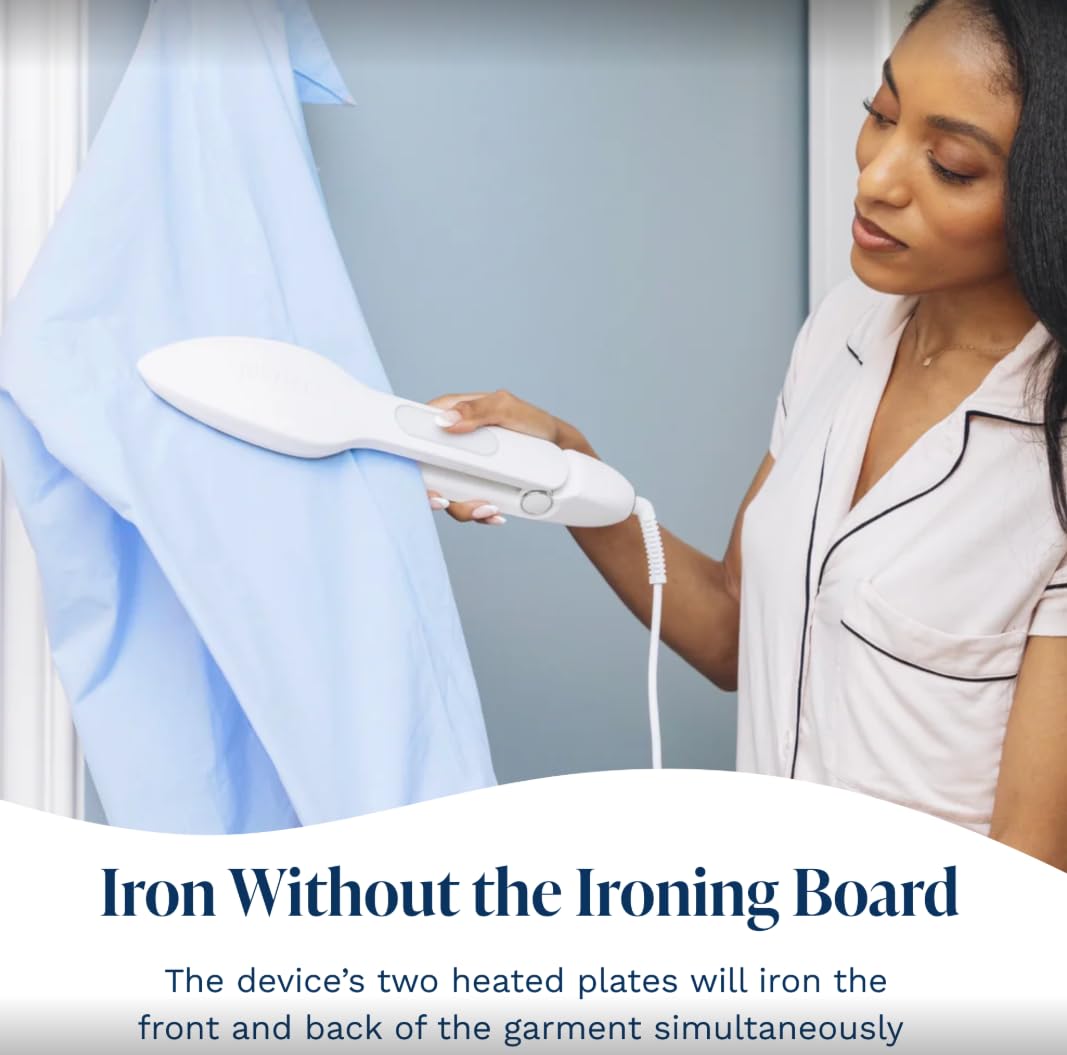 NORI Press Travel Steam Iron - Handheld Steamer with 6 Settings