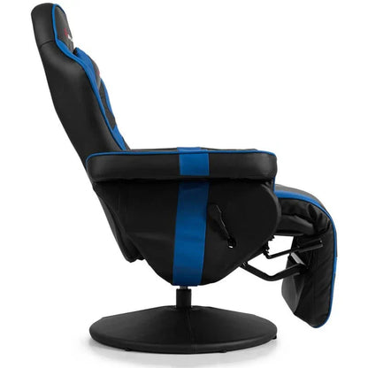 Pu Leather Massage Gaming Chair Ergonomic High Back Racing Style Gaming Recliner With Adjustable Backrest Amp Footrest Cup Holder Side Pouch - Comfortable And Ergonomic Design