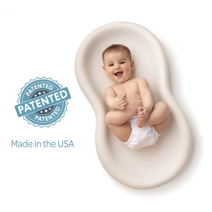 KEEKAROO Peanut Changer Baby Vanilla - Easy-Clean Diaper Pad