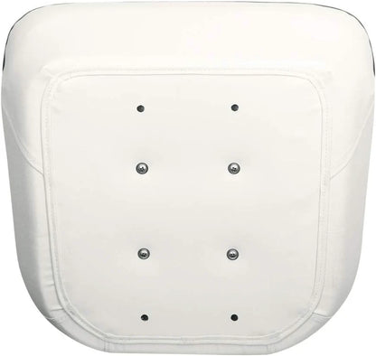 Bucket Pontoon Boat Seat (White/Blue)