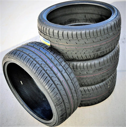 One set of 4 (quad) 255/55R19 111V XL A/S full season tyres