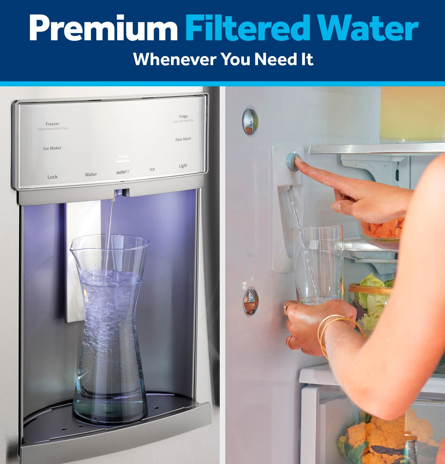 GE RPWFE Refrigerator Water Filter - Certified Replacement