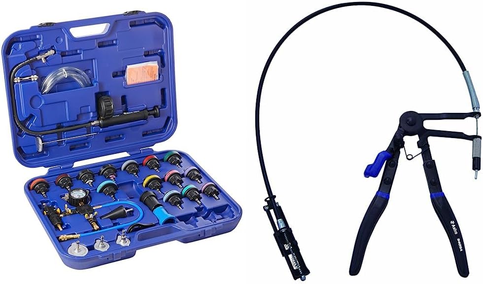 Pneumatic Tool 78585 Universal Radiator Pressure Tester & Vacuum Type Cooling System Kit