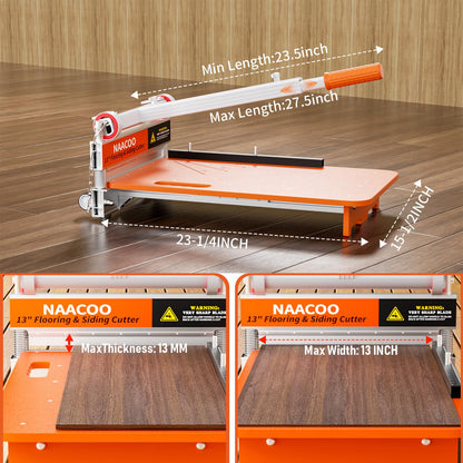 NAACOO NAACOO 13” Heavy Duty Vinyl Floor Cutter Tool