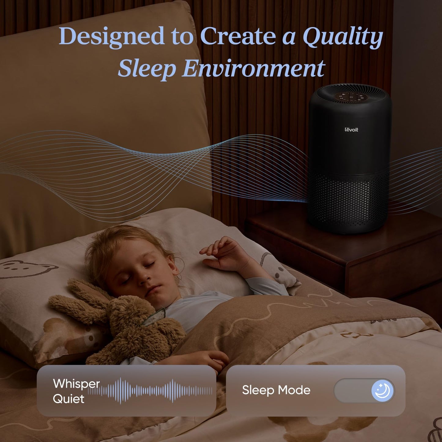 LEVOIT Core300-P Air Purifier for Home Allergens & Pet Hair