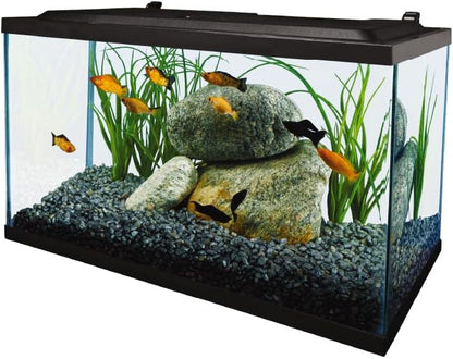 Complete LED Aquarium 55 Gallons, Includes LED Lighting, Filtration, Heater and Accessories